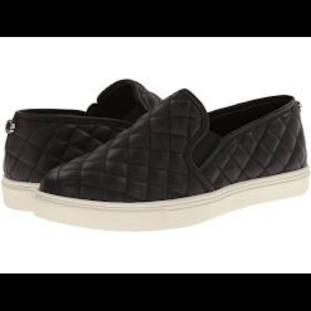 Steve Madden quilted slides